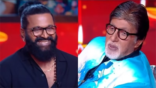 Rishab Shetty and Amitab Bachan